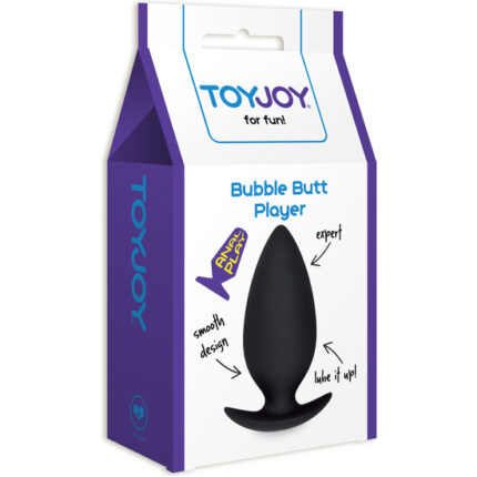 BUBBLE BUTT PLAYER PLUG NIVEL EXPERTO NEGRO - 002