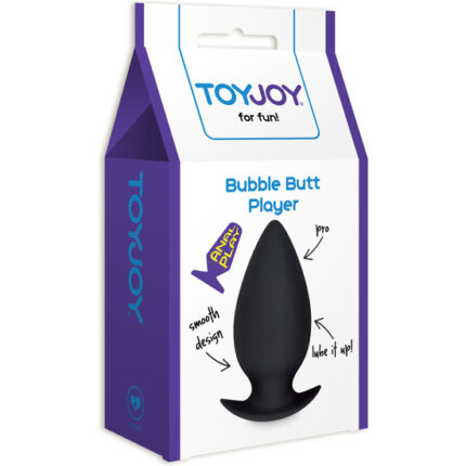 BUBBLE BUTT PLAYER PLUG NIVEL PROFESIONAL NEGRO - 002