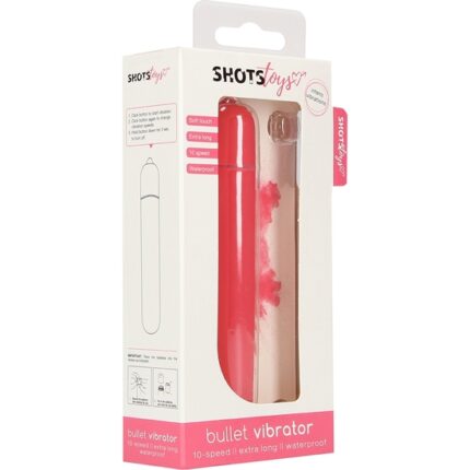 BULLET VIBRADOR - EXTRA LONG - ROSA - 002