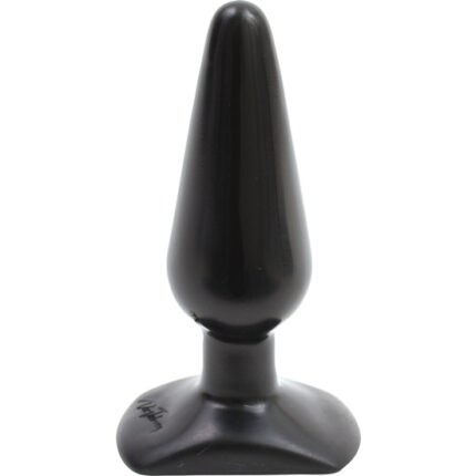 BUTT PLUG ANAL MEDIANO NEGRO - 001