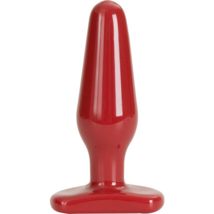 BUTT PLUG ANAL MEDIANO ROJO - 001