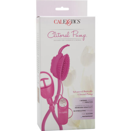 BUTTERFLY CLITORAL PUMP PINK - 002