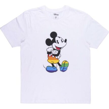 CAMISETA CORTA SINGLE JERSEY DISNEY PRIDE BLANCO - 001