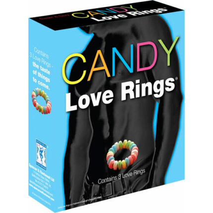 CANDY BLACK ANILLOS DE CARAMELO PARA EL PENE - 001