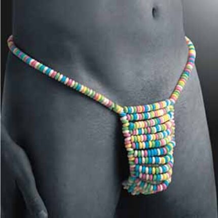 CANDY BLACK TANGA DE CARAMELO - 002