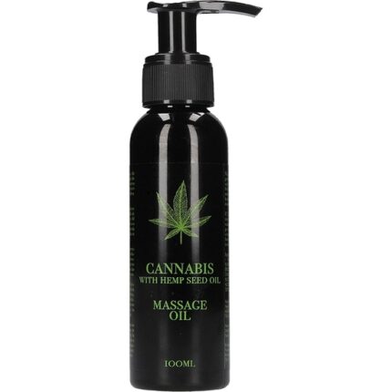 CANNABISCON SEMILLA DE CAÑAMO - ACEITE DE MASAJE - 100 ML - 001