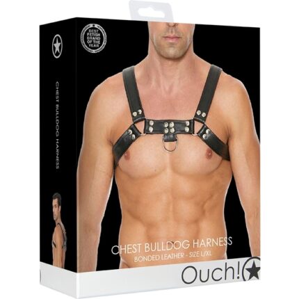 CHEST BULLDOG HARNESS - NEGRO - 002