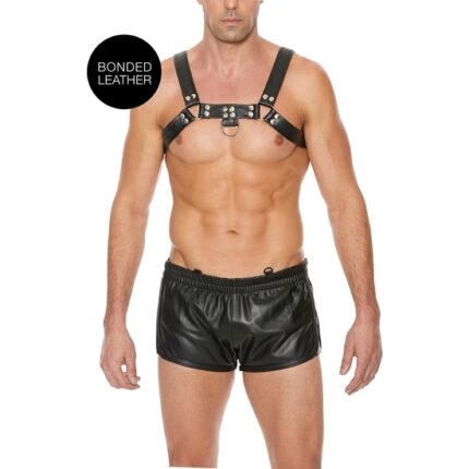 CHEST BULLDOG HARNESS - NEGRO - 001