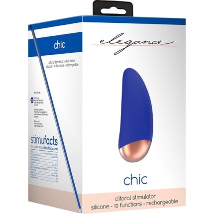 CHIC ESTIMULADOR DE CLÍTORIS - AZUL - 002
