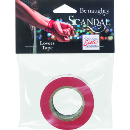 CINTA ADHESIVA AMANTES ROJA - 002