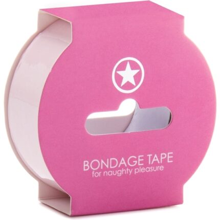 CINTA PARA BONDAGE ROSA NO PEGAJOSA - 001