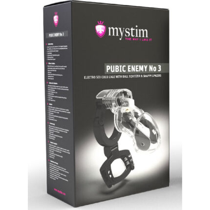 CINTURON CASTIDAD - MYSTIM PUBIC ENEMY NO 3 - 002