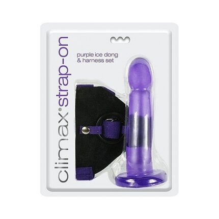 CLIMAX ARNÉS CON DILDO MORADO - 002