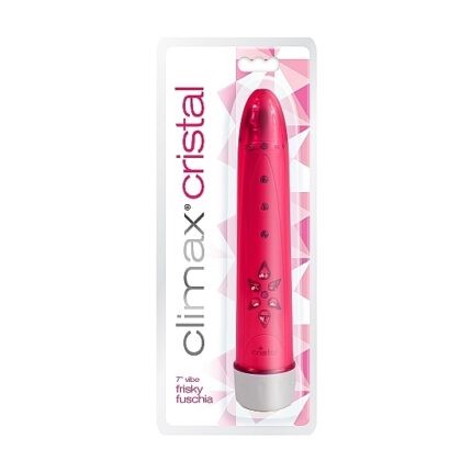 CLIMAX CRISTAL VIBRADOR 6X - FUCSIA - 002