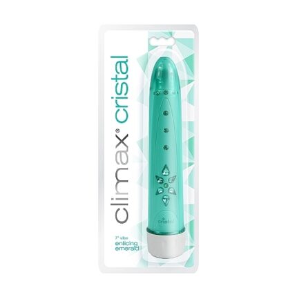 CLIMAX CRISTAL VIBRADOR 6X - TURQUESA - 002