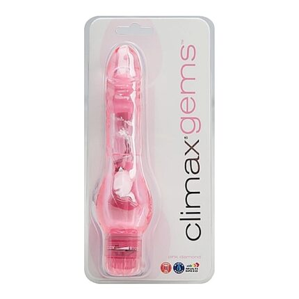 CLIMAX GEMS VIBRADOR DIAMANTE ROSA - 002