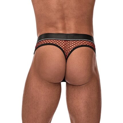 COCK RING  TANGA CON ANILLO - BURDEOS - 002