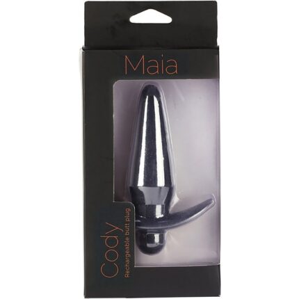 CODY PLUG VIBRADOR - NEGRO - 002