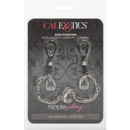 COLGANTES PARA PEZONES CON CADENA CRISTAL - 002