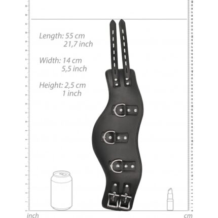 COLLAR EXTREME DE POSTURAS PESADO - NEGRO - 002