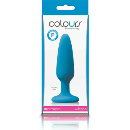 COLORS PLEASURES PLUG PEQUEÑO - AZUL - 002