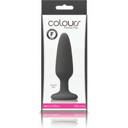 COLORS PLEASURES PLUG PEQUEÑO - NEGRO - 002