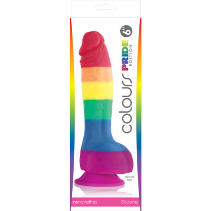 COLOURS PRIDE EDITION PENE SILICONA 15CM - 002