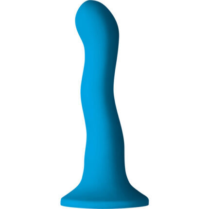 COLOURS WAVE DILDO SILICONA 15CM - AZUL - 001