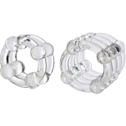 COLT ENHANCER RINGS ANILLOS PARA EL PENE TRANSPARENTES - 001