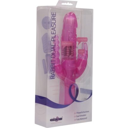 CONEJITO PLACER DUAL ROSA - 002