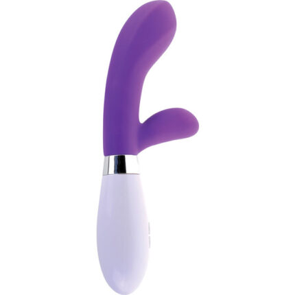CONEJITO VIBRADOR PUNTO G DE SILICONA - MORADO - 001