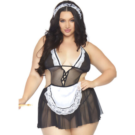 CONJUNTO FANTASY FRENCH MAID - 001