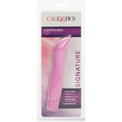 CONTOURED VIBRADOR PUNTO G ROSA - 002