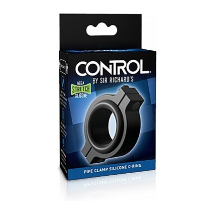 CONTROL PIPE-CLAMP ANILLO SILICONA - NEGRO - 002