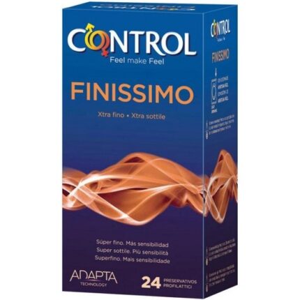 CONTROL PRESERVATIVOS FINISSIMO ORIGINAL 24UDS - 001