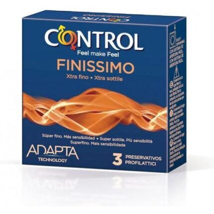 CONTROL PRESERVATIVOS FINISSIMO ORIGINAL 3 UDS - 001