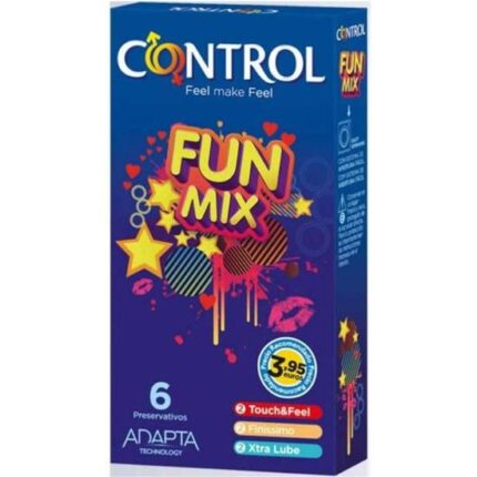 CONTROL PRESERVATIVOS FUN MIX 6 UDS - 001