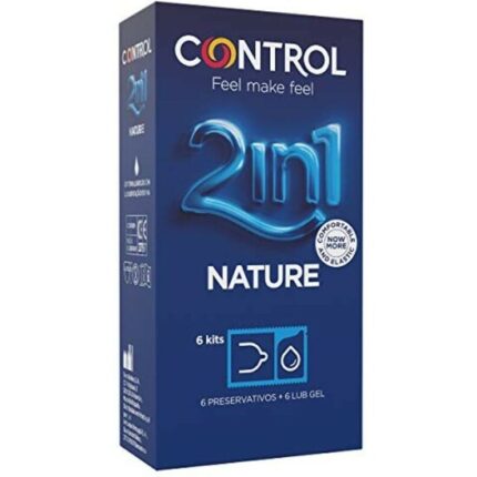 CONTROL PRESERVATIVOS NATURE CON LUBRICANTE - 6UDS - 001