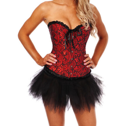 CORSET ALBERTINA ROJO - 001