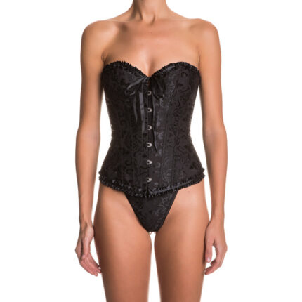 CORSET ATENEA NEGRO - 001