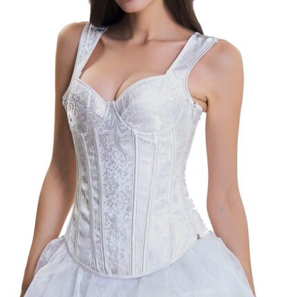 CORSET CON TIRANTES WEST-END BLANCO - 001