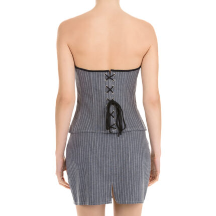 CORSET DIPLOMÁTICO GRIS - 002