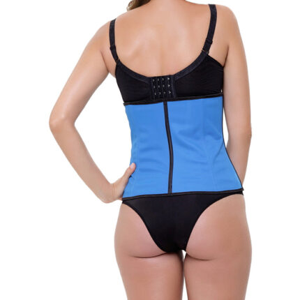 CORSET LATEX APPEARANCE AZUL - 002