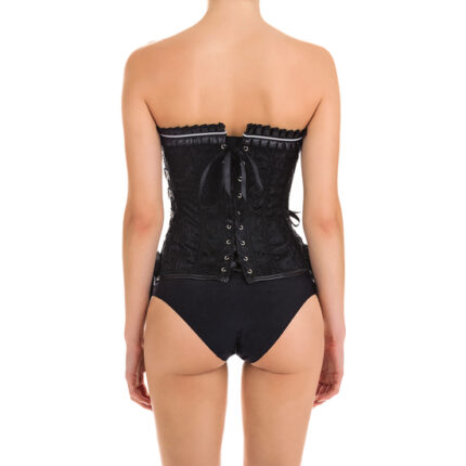 CORSET PIECES NEGRO - 002