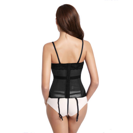 CORSET TRANSLUCENT NEGRO - 002