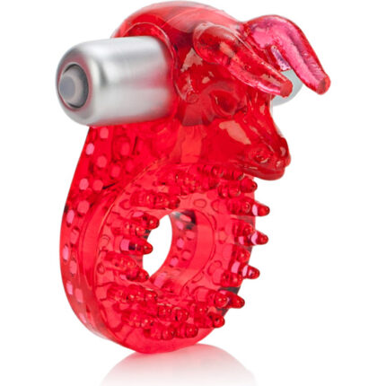 COUPLES RAGING BULL ANILLO VIBRADOR ROJO - 001