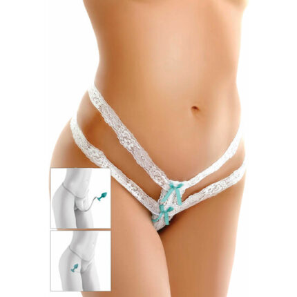 CROTCHLESS SECRET GEM OS - BLANCO - 001