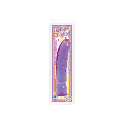 CRYSTAL JELLIES DILDO BIG BOY MORADO - 002
