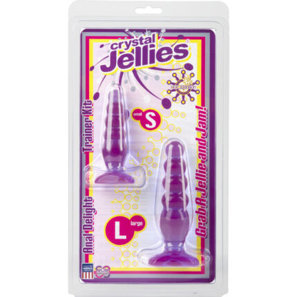 CRYSTAL JELLIES KIT ANAL MORADO - 002