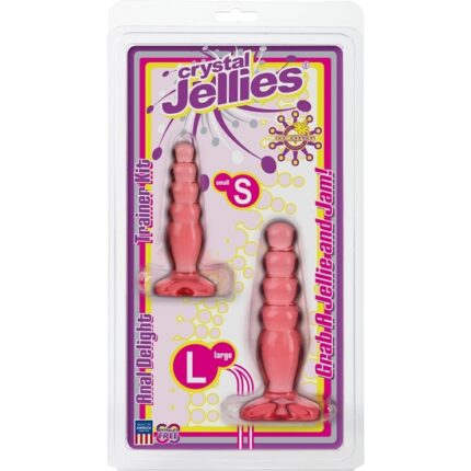 CRYSTAL JELLIES KIT ANAL ROSA - 002